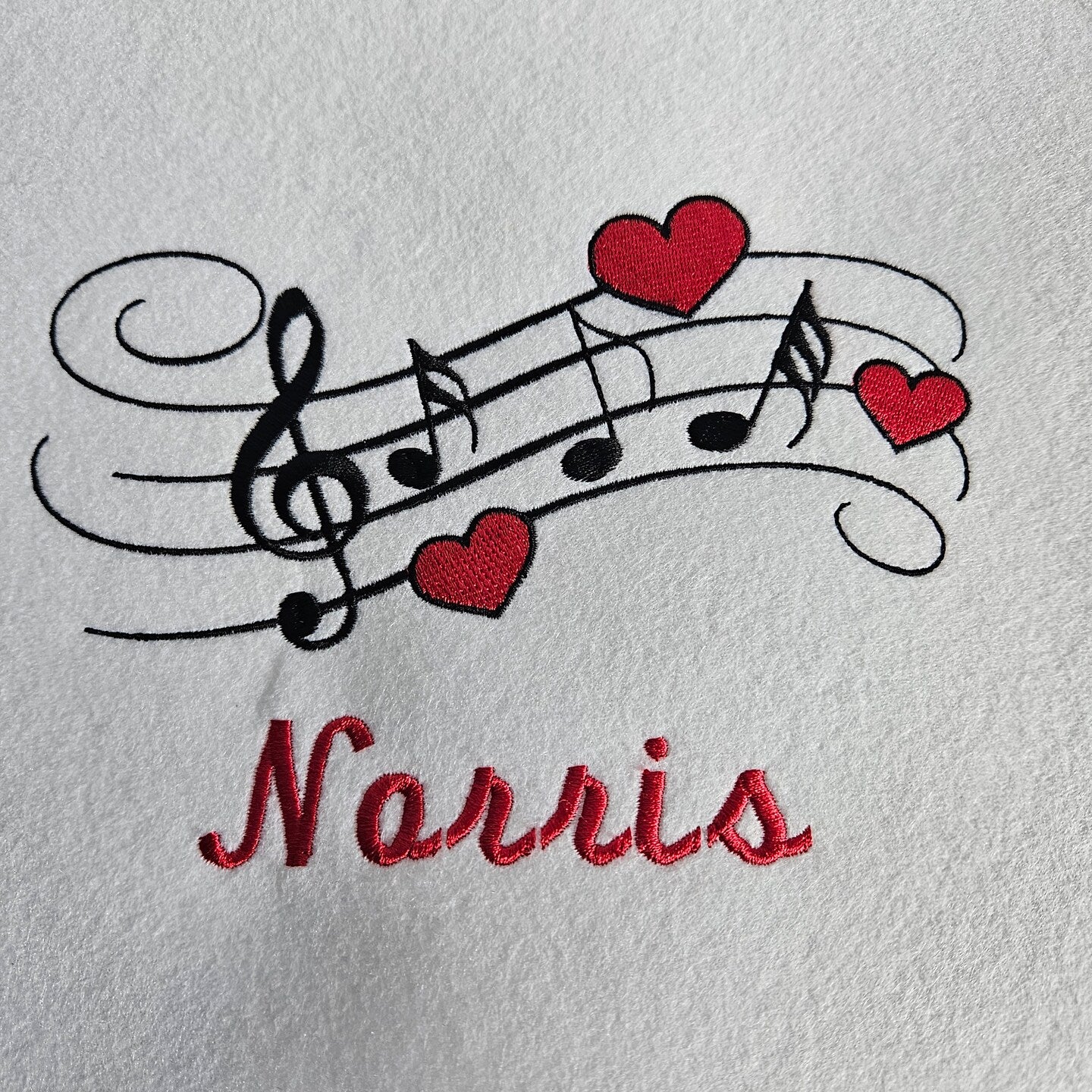Personalized Embroidered Canvas Book Bag Reusable Grocery Sack Custom Shopping Bag Canvas Tote Mother's Day Gift Present for musician