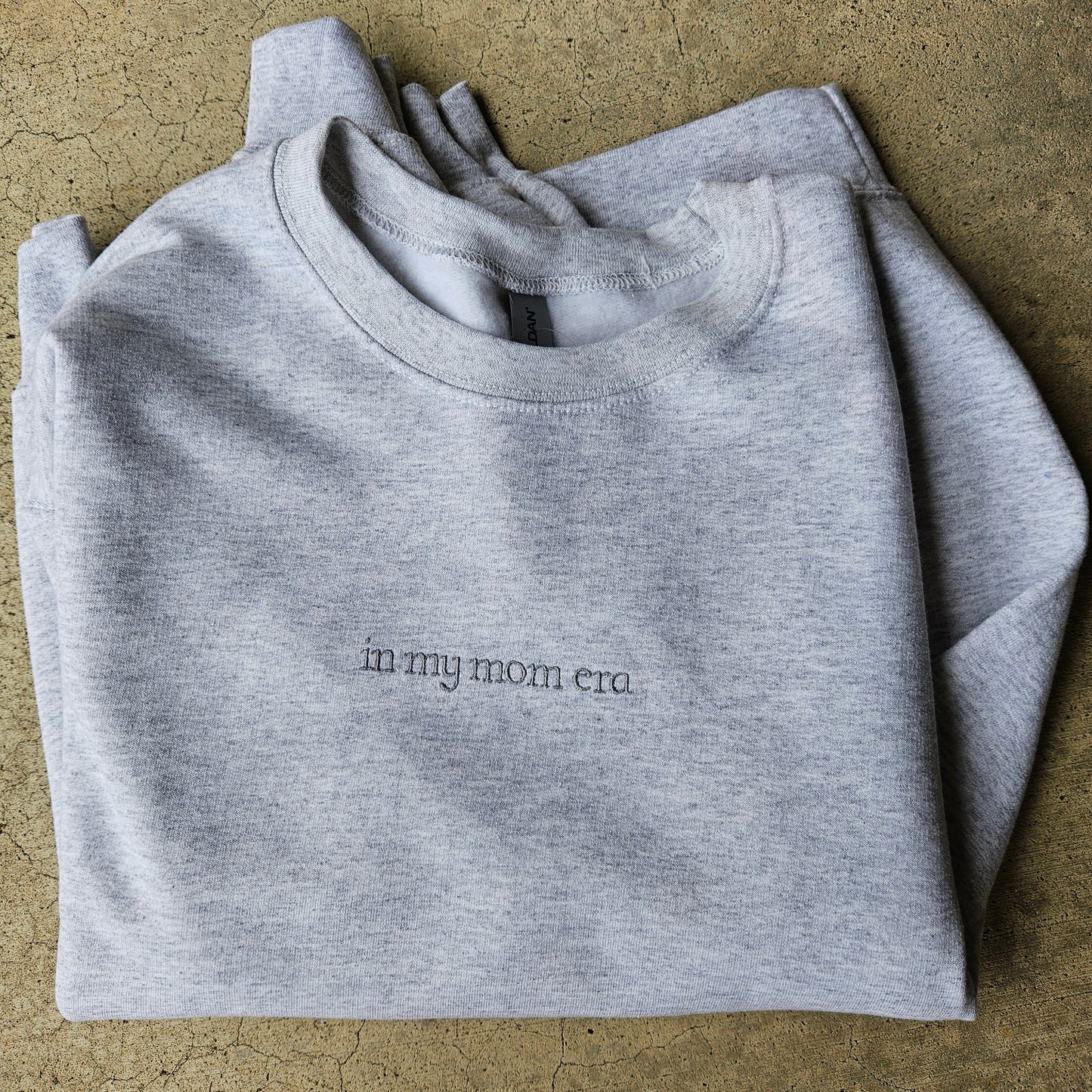 Embroidered Sweatshirt In My Mom Era Sweater Gift Comfy Women's Pullover Present Unisex Hoodie Custom Crewneck