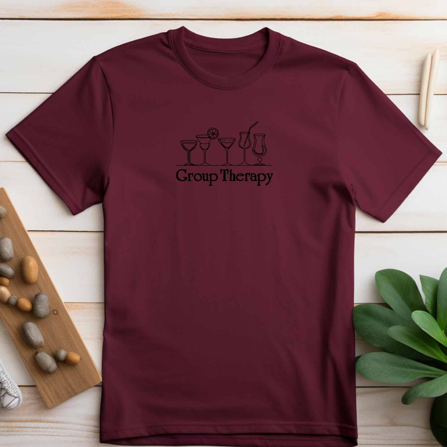 Embroidered T-shirt Fun Womens Tee Shirt Gift Unisex Comfy Pullover Shirt Teen Present Embroidered Custom Crewneck T-shirt