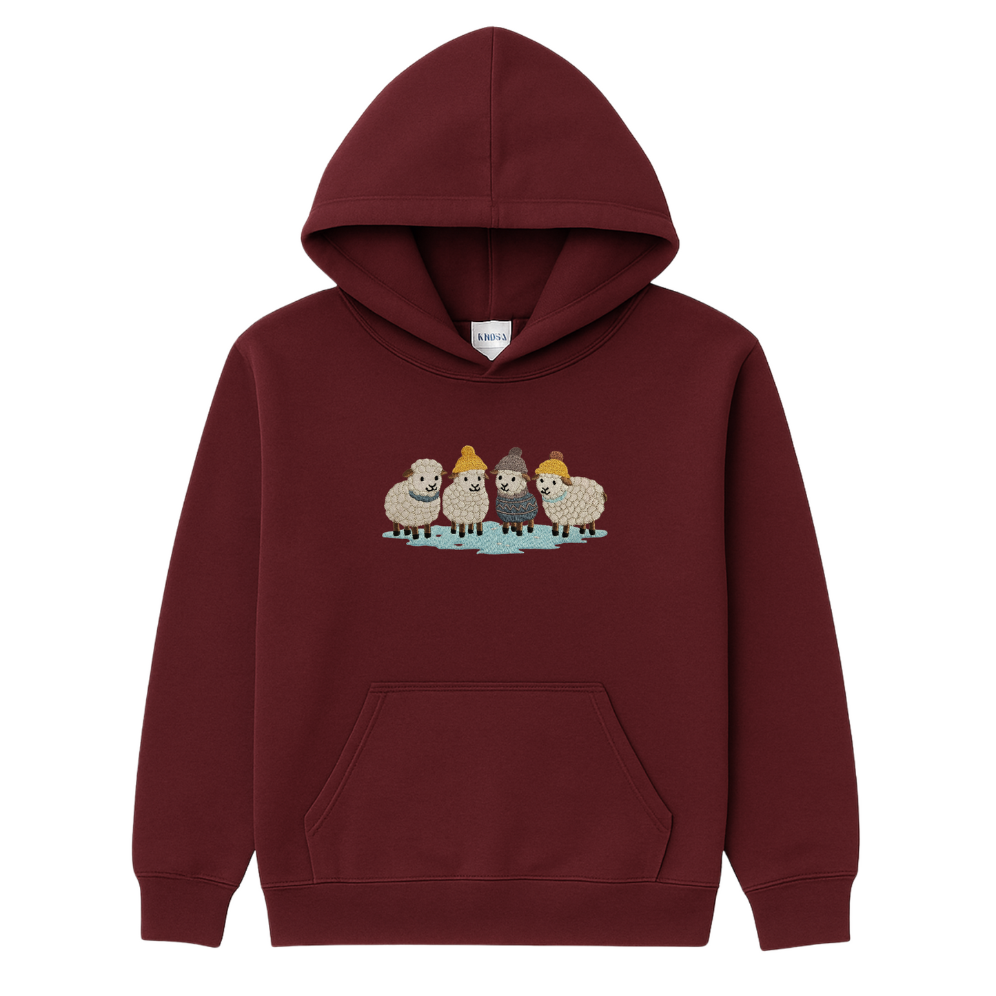 Cute Sheep Embroidered Sweatshirt | Cozy Farm Animal Hoodie or Crewneck | Gildan | Made to Order | 11 Colors Available