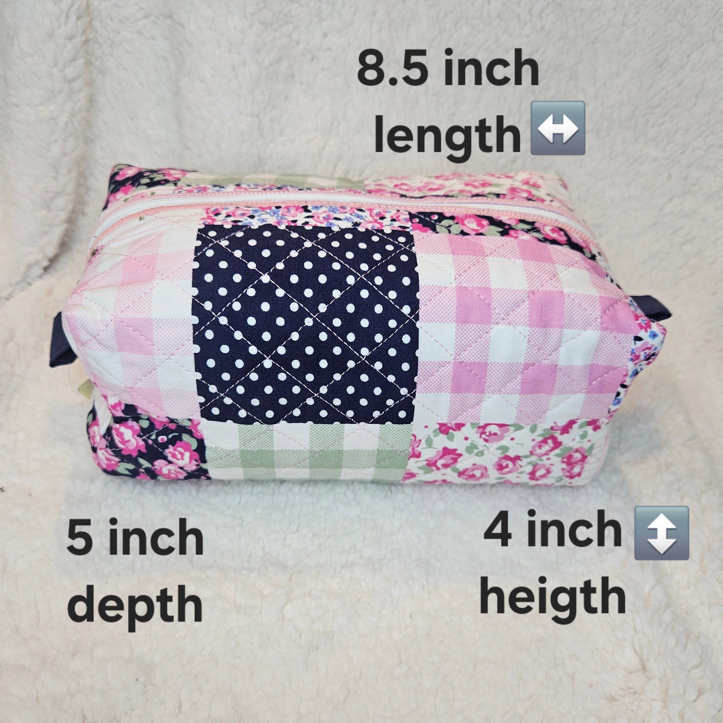 Patchwork Cottage Boxy Bag