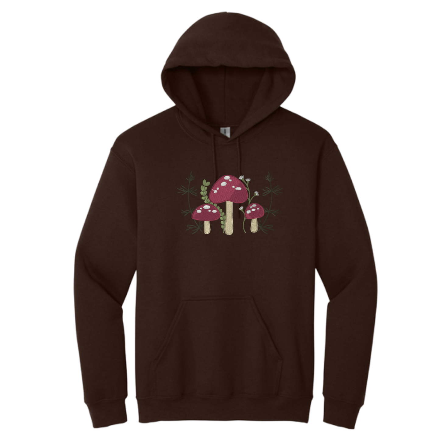 Cottagecore Mushroom Crewneck | Cozy Forest Embroidered Sweatshirt | 11 Colors