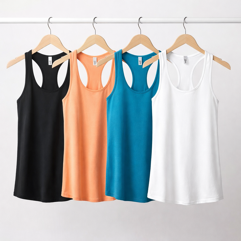 Embroidered Tank Tops