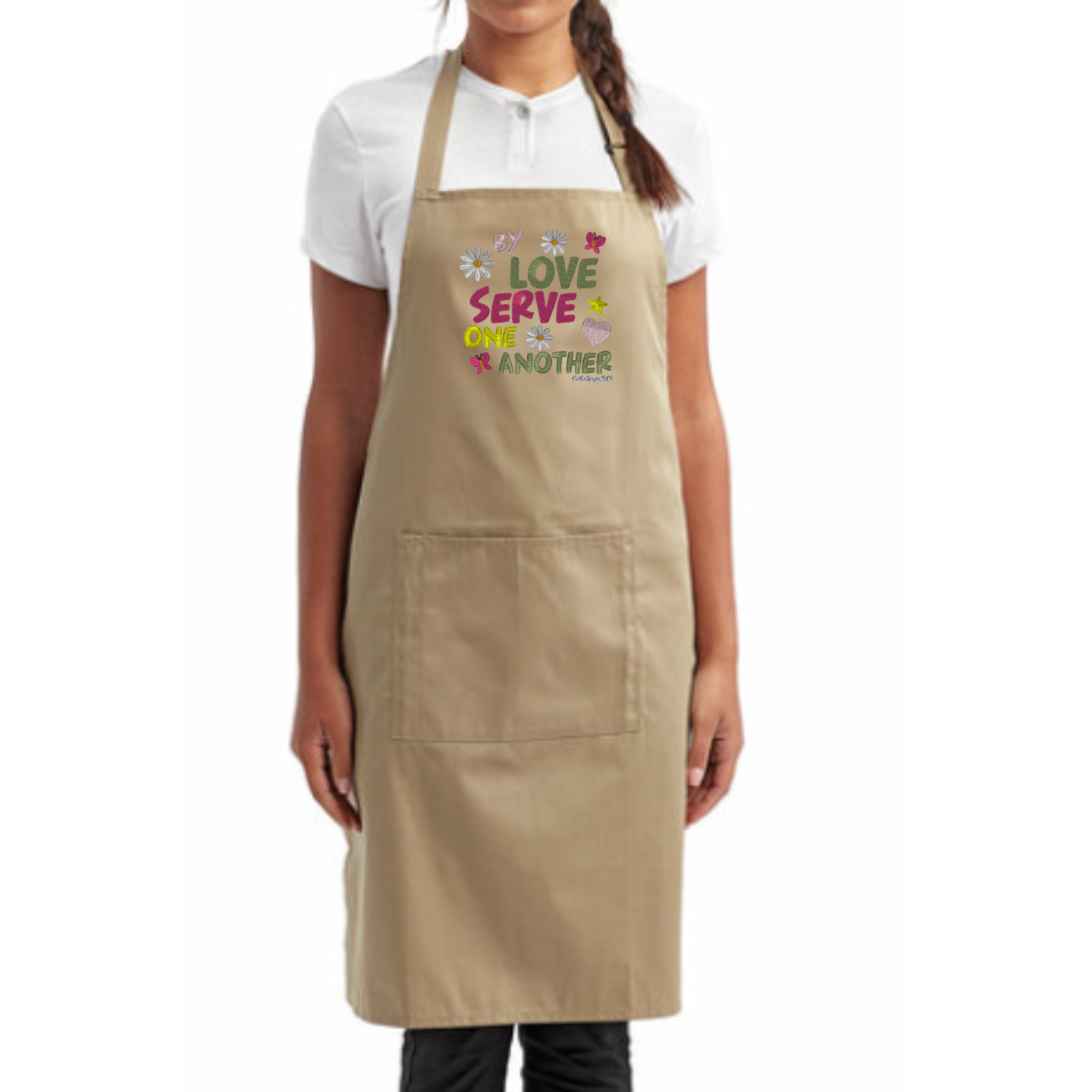 Custom Embroidered Apron Cute Kitchen Apron Gift for Cook Bible Verse Apron