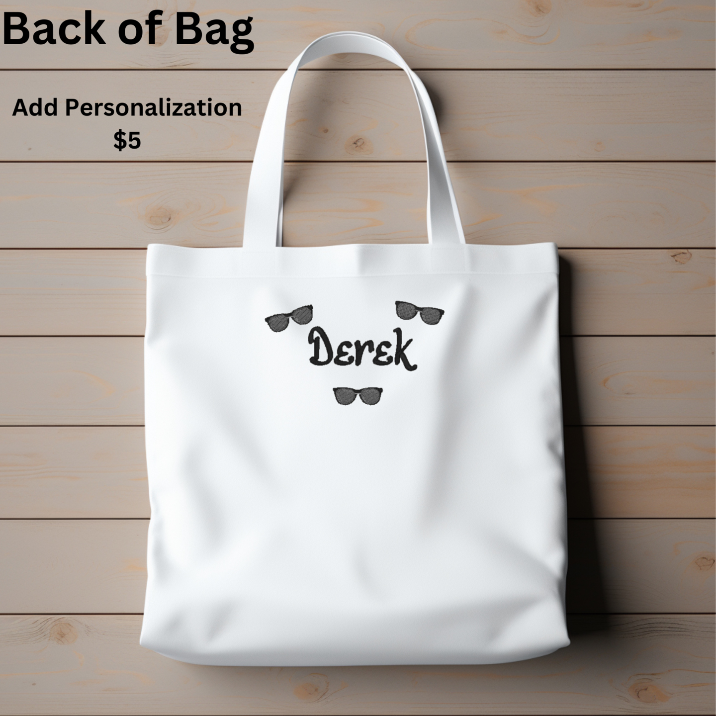 Personalized Embroidered Hello Summer Canvas Book Bag Reusable Grocery Sack Custom Shopping Bag Canvas Book Tote Mother's Day Gift