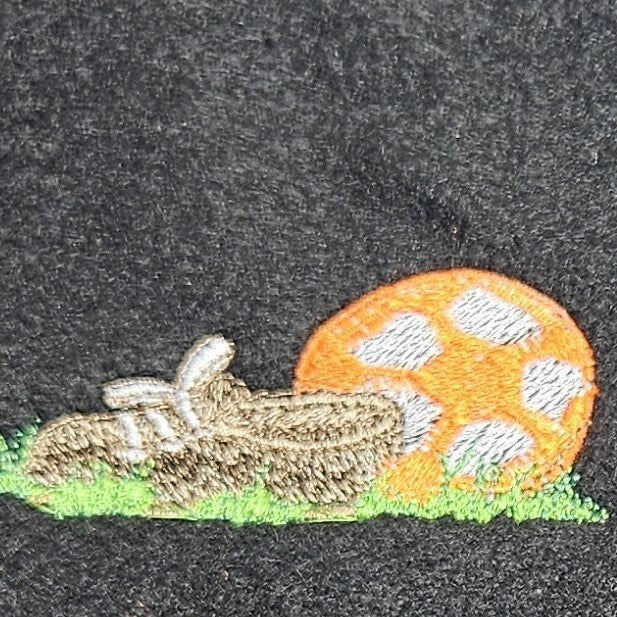 Soccer design for towel