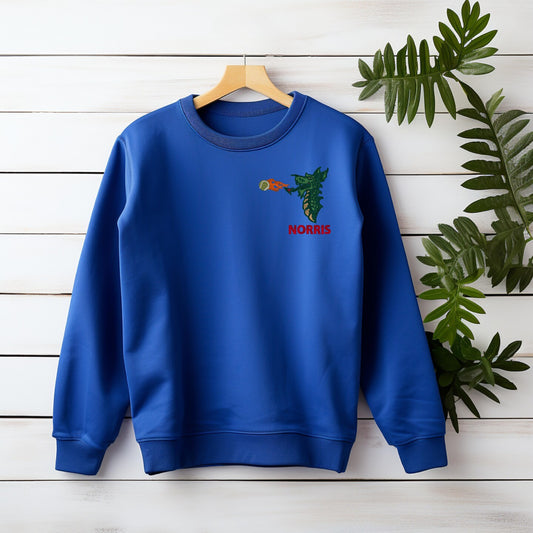 Personalized Embroidered Tennis Sweatshirt Tennis Player Sweater Gift Soft Comfy Pullover Unisex Hoodie Present Custom Crewneck