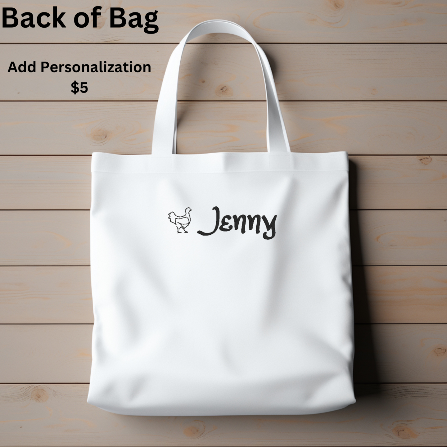 Personalized Embroidered Canvas Book Bag Reusable Grocery Sack Custom Shopping Bag Canvas Book Tote Mother's Day Gift