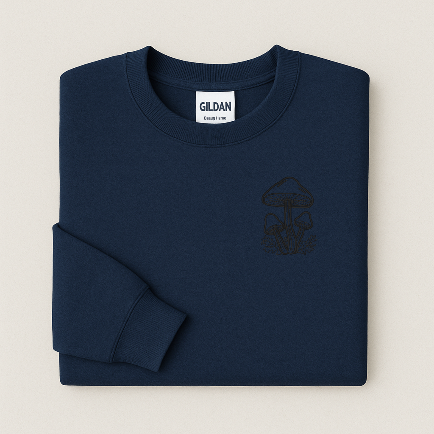 Forest Wildlife Embroidered Sweatshirt