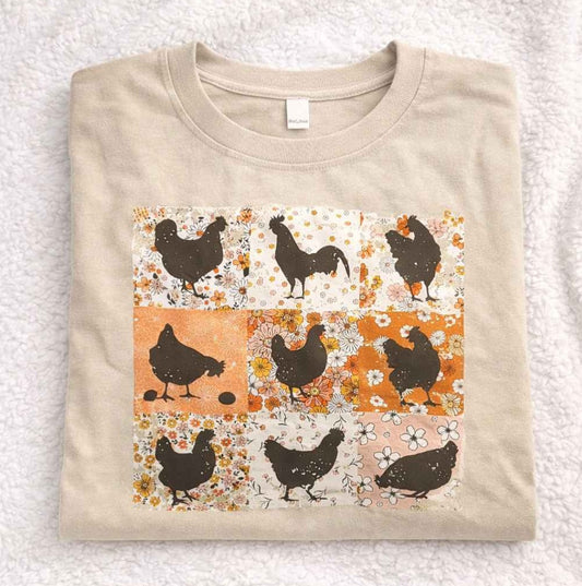 Chicken Printed T-Shirt
