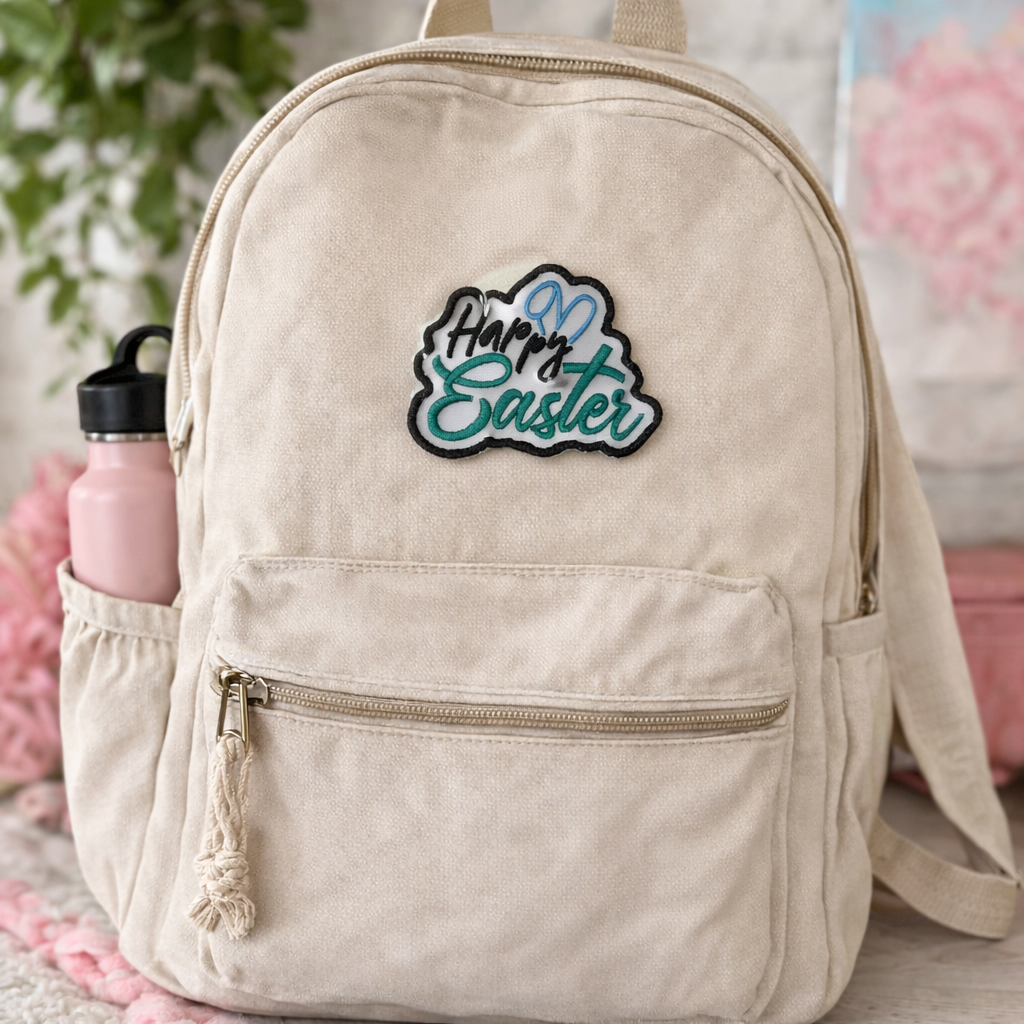 Example of patch on a backpack